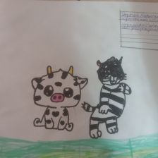 Анастасия в конкурсе «С днём рождения, Простоквашино!»