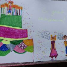 Снежана в конкурсе «С днём рождения, Простоквашино!»