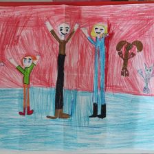 Анастасия в конкурсе «С днём рождения, Простоквашино!»