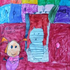 Стефания в конкурсе «С днём рождения, Простоквашино!»