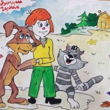 Даниил в конкурсе «С днём рождения, Простоквашино!»