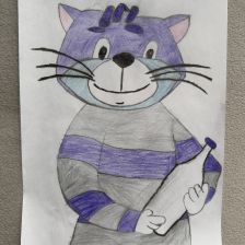 Даниил Власенко в конкурсе «С днём рождения, Простоквашино!»