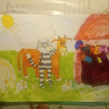 Василиса Дунаева в конкурсе «С днём рождения, Простоквашино!»