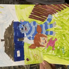 Ева в конкурсе «С днём рождения, Простоквашино!»