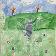 Злата в конкурсе «С днём рождения, Простоквашино!»