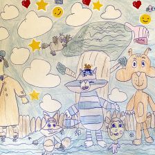 Варвара в конкурсе «С днём рождения, Простоквашино!»