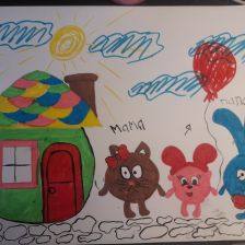 Василиса Станиславовна Манахова в конкурсе «Смешарики. Приключения любимых героев»