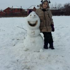 Макаренко Агния Борисовна в конкурсе «Слепи снеговика!»