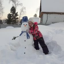 Щеголева Светлана Дмитриевна в конкурсе «Слепи снеговика!»