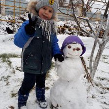 Лендов Артём Николаевич в конкурсе «Слепи снеговика!»