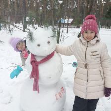 Ailana Sergeevna Bavzhikova в конкурсе «Слепи снеговика»