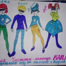 Ангелина Руслановна Кафарова в конкурсе «Супергерои АКВАФОР<sup class=