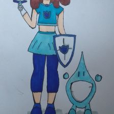 Диана Алексеевна Матонина в конкурсе «Супергерои АКВАФОР<sup class=