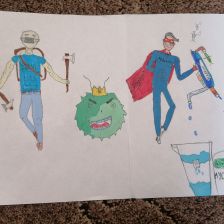 София Алексеевна Чуприс в конкурсе «Супергерои АКВАФОР<sup class=