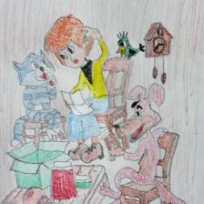 Ирина в конкурсе «Сюрприз в Простоквашино»