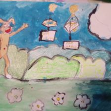 Айша в конкурсе «Сюрприз в Простоквашино»