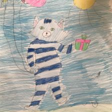 София Кичкина в конкурсе «Сюрприз в Простоквашино»