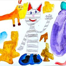 Саша в конкурсе «Сюрприз в Простоквашино»