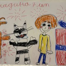 Мадина в конкурсе «Сюрприз в Простоквашино»