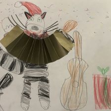 Оливия в конкурсе «Сюрприз в Простоквашино»