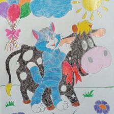 Виталина Сергеевна Степанова в конкурсе «Сюрприз в Простоквашино»