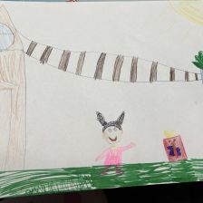 Настя в конкурсе «Сюрприз в Простоквашино»