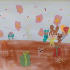 Елтратова Катюша в конкурсе «Сюрприз в Простоквашино»