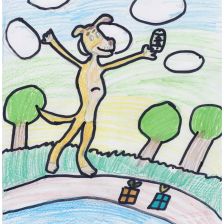 Стефания в конкурсе «Сюрприз в Простоквашино»