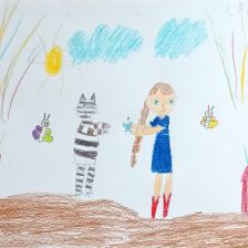 Маша в конкурсе «Сюрприз в Простоквашино»