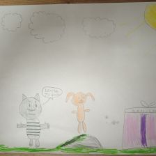 Аделия в конкурсе «Сюрприз в Простоквашино»