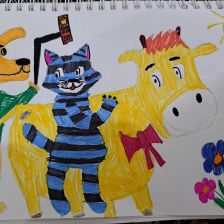 Мелек в конкурсе «Сюрприз в Простоквашино»