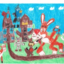 Илья в конкурсе «Сюрприз в Простоквашино»