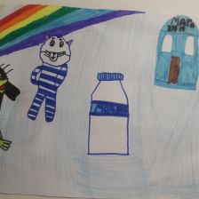 Милана в конкурсе «Сюрприз в Простоквашино»