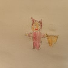 Вика в конкурсе «Сюрприз в Простоквашино»