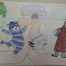 Елена в конкурсе «Сюрприз в Простоквашино»