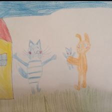 Ксения в конкурсе «Сюрприз в Простоквашино»