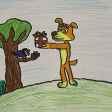 Даниил в конкурсе «Сюрприз в Простоквашино»