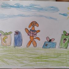 Ангелина в конкурсе «Сюрприз в Простоквашино»