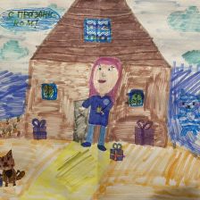 Виктория в конкурсе «Сюрприз в Простоквашино»