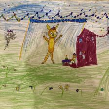 Владислав в конкурсе «Сюрприз в Простоквашино»