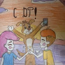 Стеша в конкурсе «Сюрприз в Простоквашино»