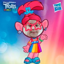 Риана Булатовна Ибатуллина в конкурсе «Тролли. Мировой тур»