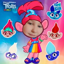 Кира Алексеевна Башарина в конкурсе «Тролли. Мировой тур»