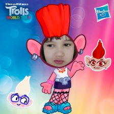 София Григорьевна Лукьянова в конкурсе «Тролли. Мировой тур»