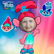 Анастасия Алексеевна Плешакова в конкурсе «Тролли. Мировой тур»