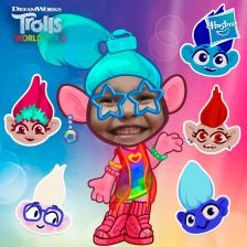 Камилла Романовна Осянкина в конкурсе «Тролли. Мировой тур»