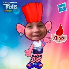 Алиса Юрьевна Индутенко в конкурсе «Тролли. Мировой тур»