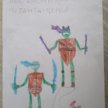 Федор Лаптев в конкурсе «Черепашки против злодеев»