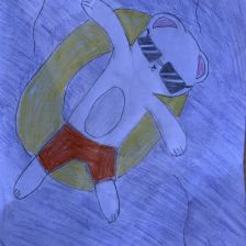 Лена в конкурсе «Летние приключения Умки и его друзей»