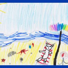 Анастасия Романовна Новикова в конкурсе «Летние приключения Умки и его друзей»